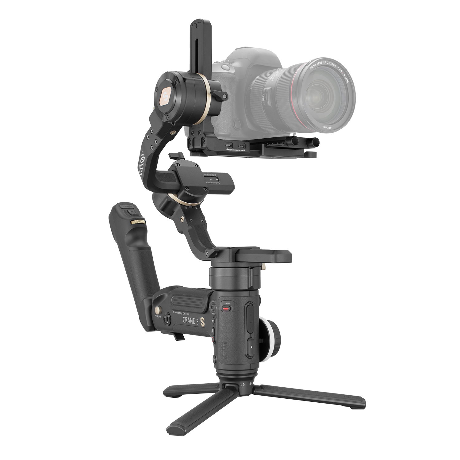 Zhiyun(智云)CRANE Zhiyun-Tech CRANE 3S SmartSling Handheld Stabilizer 6.5 kg Payload